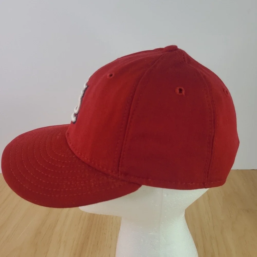Mens New Era Red St. Louis Cardinals Batting Practice 59FIFTY Fitted Hat‎ 7 1/4